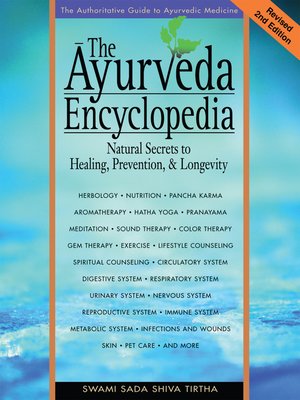 cover image of The Ayurveda Encyclopedia